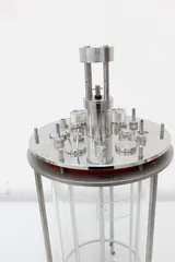 Applikon Biotechnology -1 to 0.5 barg 6 L Bioreactor Glass Vessel, Excellent E