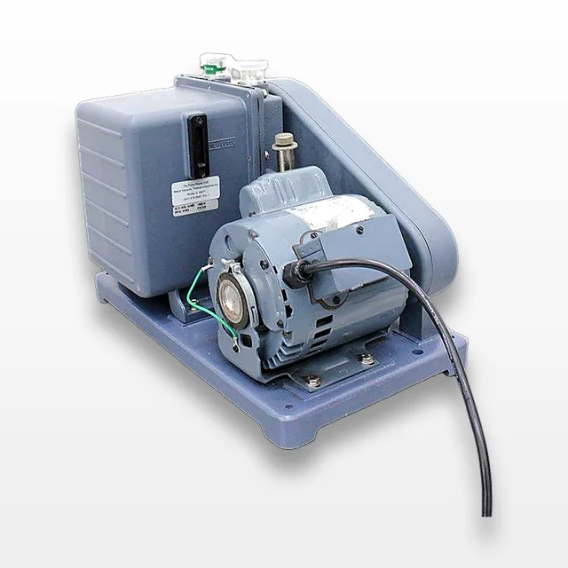 Welch DuoSeal 1402B-01 Two-Stage Rugged Belt Drive Pump, Tested, VG