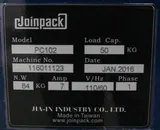 Polychem PC102 Semi Automatic Strapping Machine Adjustable Table 60Hz