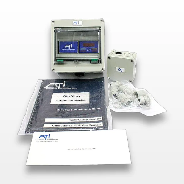 ATi Analytical Technology GasSens O2 Oxigen Gas Monitor Sensor in VG Condition