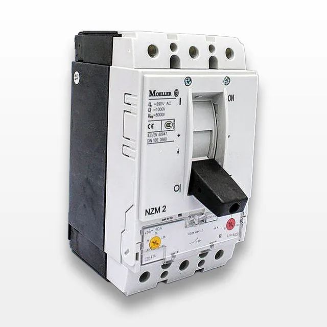 Moeller NZMH2-A40 Circuit Breaker 3p 25kA 500 VAC 40A New