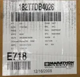 Marathon Electric FVN 182TTDB4026BR Motor, 3 HP 3 Phase 1760 RPM