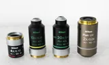 Nikon Objective Set Eclipse Microscopes 4X/10X/20X/2X Excellent Condition