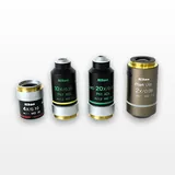 Nikon Objective Set Eclipse Microscopes 4X/10X/20X/2X Excellent Condition