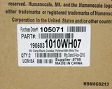 Humanscale M8 Clamp Mount Dual Monitor Arms Set, Polished Aluminum, New