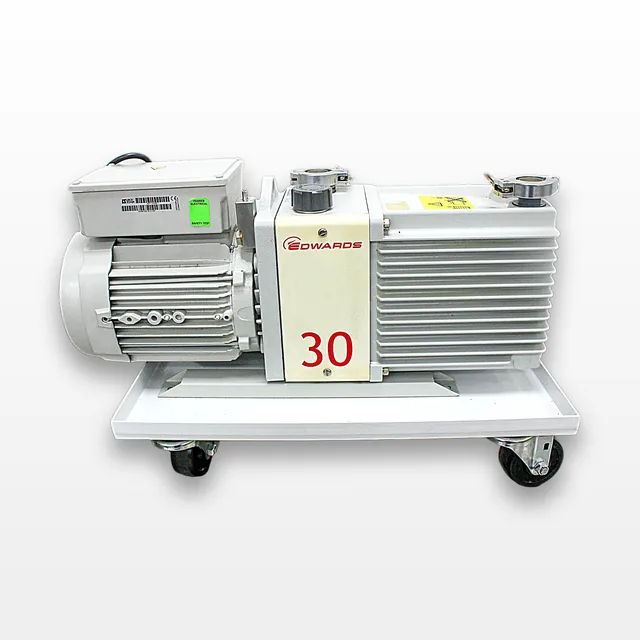 Edwards E2M30 Rotary Vane Vacuum Pump - 220V 50/60Hz Reliable VG Condition