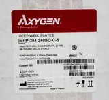 Axygen P-384-240SQ-C-S Deep Well Plates 240ul Pallet of 32 Cases New