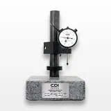 CDI Chicago Dial indicator Co. 6066-1S Dial Indicator Base 6x6 Grnt RGD STM
