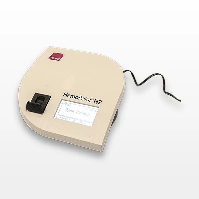 Alere HemoPoint H2 Meter 3011-0011-0183 Hemoglobin Analyzer 120V Hematology