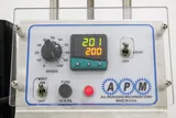 APM TCBSDM.3/8.6X3 Table Top Conveyorized Band Sealer 35 FPM