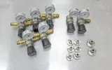 Air Products E11-N141C Pressure Regulator Set - Set of 7, Max Regulated 100 PSI