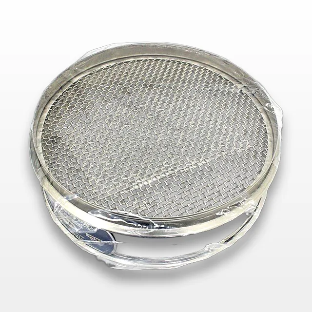 Gilson Standard Test Sieve V8SF Set with HH-SS-Pan for Laboratory Sieving
