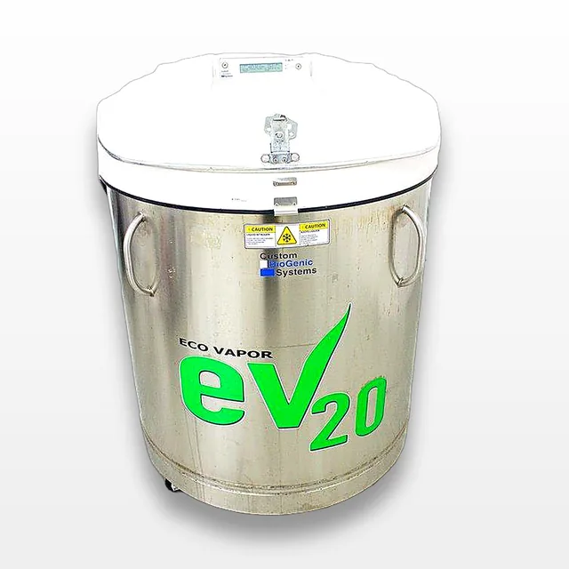 Custom Biogenic Systems EV20 LN2 Freezer - Vapor-Phase Cryogenic Storage