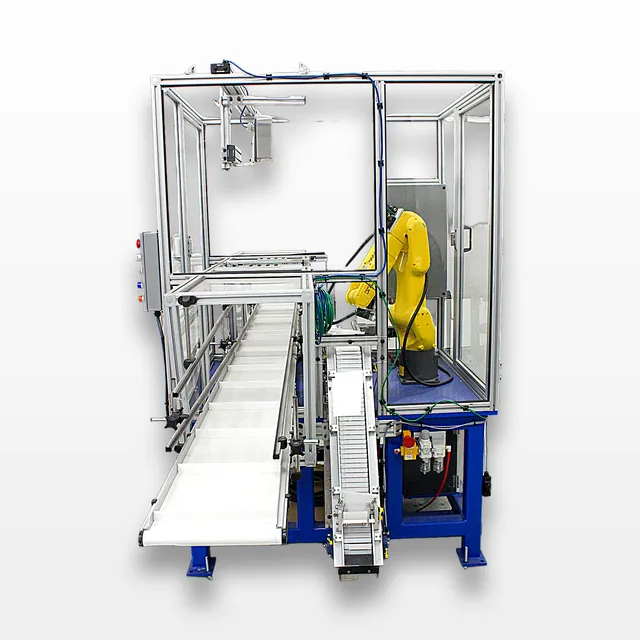 IDI interactive Design Custom Robot Cell FANUC System R-30iB Mate Plus