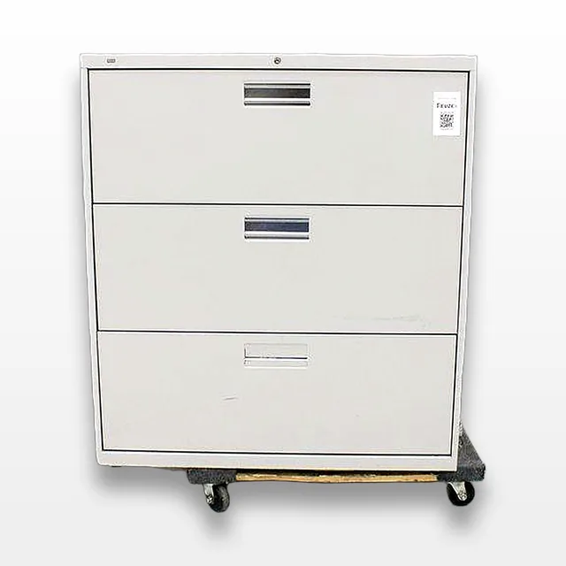 Hon Metal Cabinets Furniture 3-Drawer Filing Storage Unit