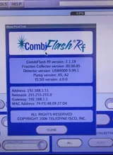 Teledyne RF+UV ISCO CombiFlash RF Automated Flash Chromatography System, AS-IS