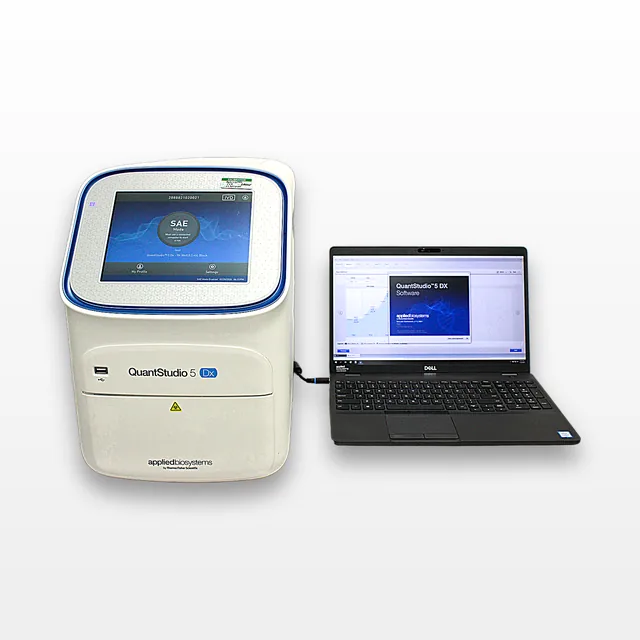 Applied Biosystems QuantStudio 5 DX PCR Instrument 96-Well Block Includes Computer