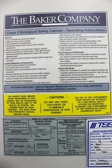 The Baker Company SG403A-HE Biosafety Cabinet with Energy Efficient Design
