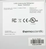Thermo Scientific TSX505GA Undercounter Refrigerator Spare Parts Unit
