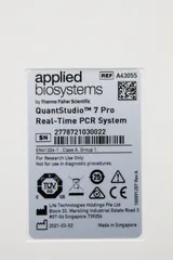 Applied Biosystems QuantStudio 12K Flex PCR System Used, Includes Comp/Soft
