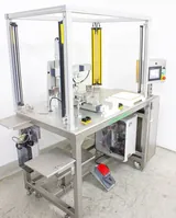 AGR Custom Automated Assembly Machine with PLC & Robo Cylinder, 120V