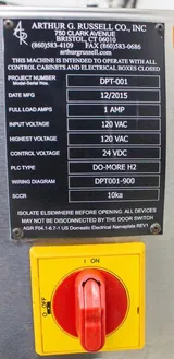 AGR Custom Automated Assembly Machine with PLC & Robo Cylinder, 120V