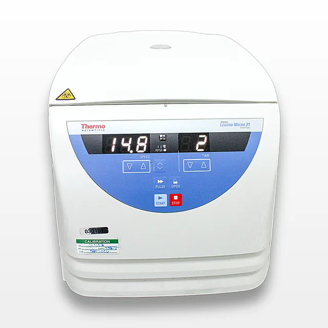 Thermo Scientific Sorvall Legend Micro 21 Centrifuge, 24x1.5/2mL, 14,800 RPM