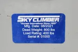 SkyClimber Personnel hoist control unit Drive Base Lift Hoist, 1250lbs Capacity
