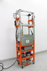 SkyClimber Personnel Hoist Control Unit/Drive Base, Modular Cage, Good Condition