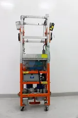 SkyClimber Personnel Hoist Control Unit/Drive Base, Modular Cage, Good Condition