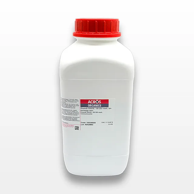 Acros Organics Dowex 50WX8 Ion-Exchange Resin, Strong Acid Cation, 2.5 kg