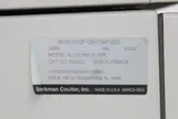 Beckman Coulter Allegra X-15R Benchtop Centrifuge Rotor SX4750 208V