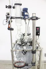 20L Jacketed Glass Reactor 20L Jacketed Glass Reaction Vessel with Stirrer