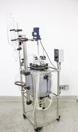 20L Jacketed Glass Reactor 20L Jacketed Glass Reaction Vessel with Stirrer