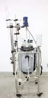 20L Jacketed Glass Reactor 20L Jacketed Glass Reaction Vessel with Stirrer