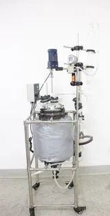 20L Jacketed Glass Reactor 20L Jacketed Glass Reaction Vessel with Stirrer