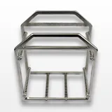 Thermo V Shaped Sheet Rack Assembly - 90051 Laboratory Rack Good Condition