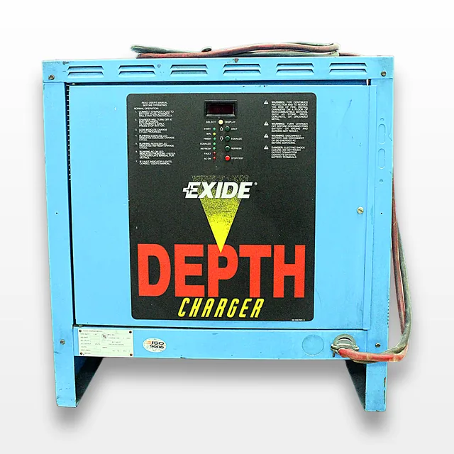 Exide Depth Charger D3E-12-850B Industrial Battery Charger 850 AH 12 Cell