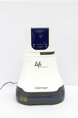 Life Technologies E-Gel Imager Camera Hood with Light Base, 120V, Good Condition