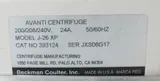 Beckman Coulter Avanti J-26 XP Centrifuge High-Speed 82,000g 6L Capacity