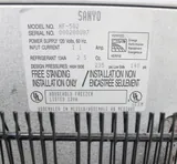 Sanyo HF-502 Household Freezer Undercounter -19°C, 120V, Preowned