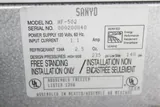 Sanyo HF-502 Household Freezer Undercounter -20C Undercounter Cold Storage