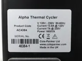 Cole Parmer Alpha Thermal Cycler AC4384 384-Well Capacity PCR System