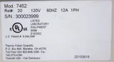 Thermo 7452 Controlled Rate Freezer, -180C to +50C, 1.2 cu ft, LCD Control