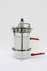 Sartorius Stedim Bioreactor Fermentation 1.5L Glass Vessel Used