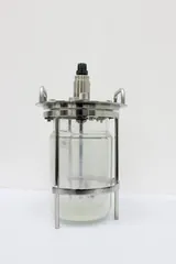Sartorius Stedim Bioreactor Fermentation 1.5L Glass Vessel Used