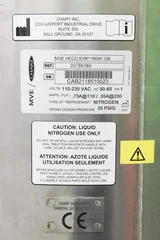 MVE Biological Solutions MVE 816 2-T Cryogenic Freezer, 381L Capacity