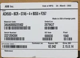 ABB ACH580-BCR-07A6-4+B058 HVAC Drive with E-Clipse Bypass 5Hp 7.6A