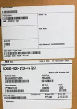 ABB ACH580-BCR-012A-4 HVAC Drive AC 7.5HP 480V 12.0A with Bluetooth