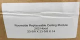 N/A Roomside Replaceable Ceiling Module 2x2 Hood 23-5/8 X 23-5/8 X 14 HVAC
